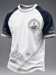 T-shirt décontracté à manches courtes pour homme, imprimé celtique de Bretagne, France