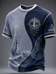 T-shirt pour hommes imprimé celtique de Bretagne, France