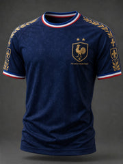 T-shirt homme imprimé France Football