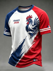 T-shirt manches courtes France Football 2026 pour homme