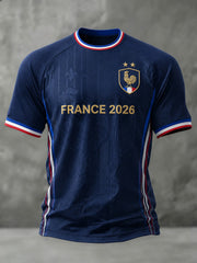 T-shirt homme imprimé France Football