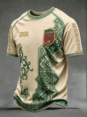 T-shirts de football marocain pour hommes
