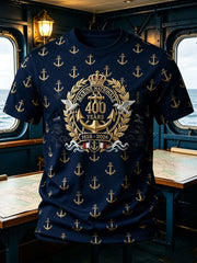 T-shirt homme 400 ans de la Marine nationale