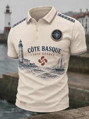 Chemise pour homme à imprimé du Pays basque