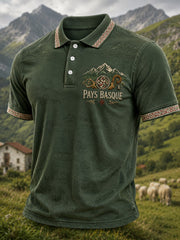 Chemise pour homme à imprimé du Pays basque