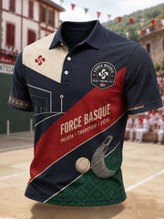 Chemise pour homme à imprimé du Pays basque