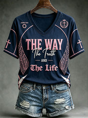 Women's The Way TheTruth And The Life Short-sleeved T-shirt