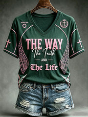 Women's The Way TheTruth And The Life Short-sleeved T-shirt