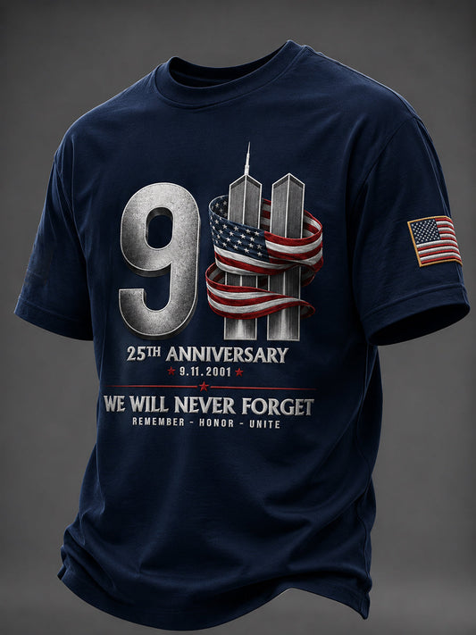 Men's America Printed T-shirt
