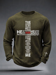 Men's Faith Cross Waffle Top