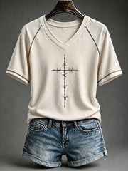 Women's Faith Cross T-shirt