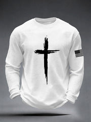 Men's Faith Cross Waffle Top