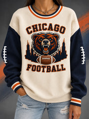 Women's Football Gameday Gift For Football Fans Casual Sweatshirt