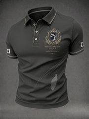 Chemise pour homme à imprimé drapeau de la Corse