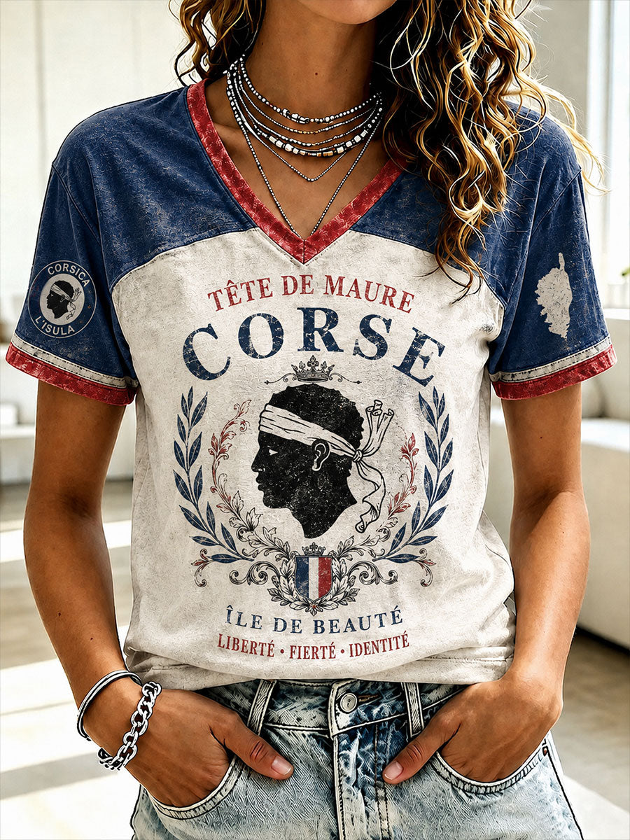 T-shirt corset pour femme