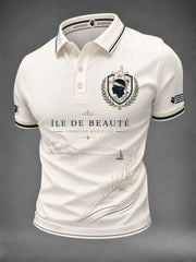 Chemise pour homme à imprimé drapeau de la Corse