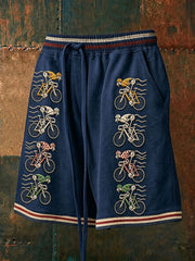 Shorts de cyclisme pour homme en carbone