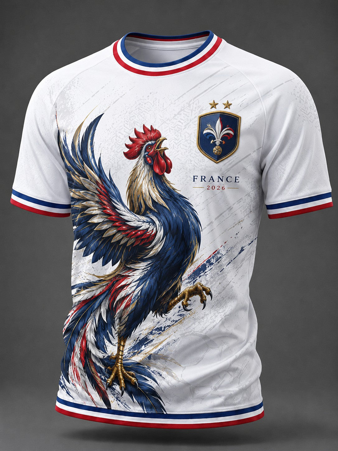 T-shirt homme imprimé France Football