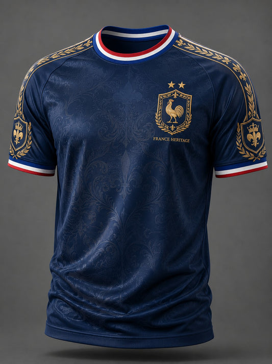 T-shirt homme imprimé France Football