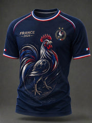 T-shirt homme imprimé France Football