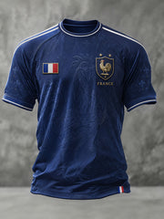 T-shirt manches courtes France Football pour homme
