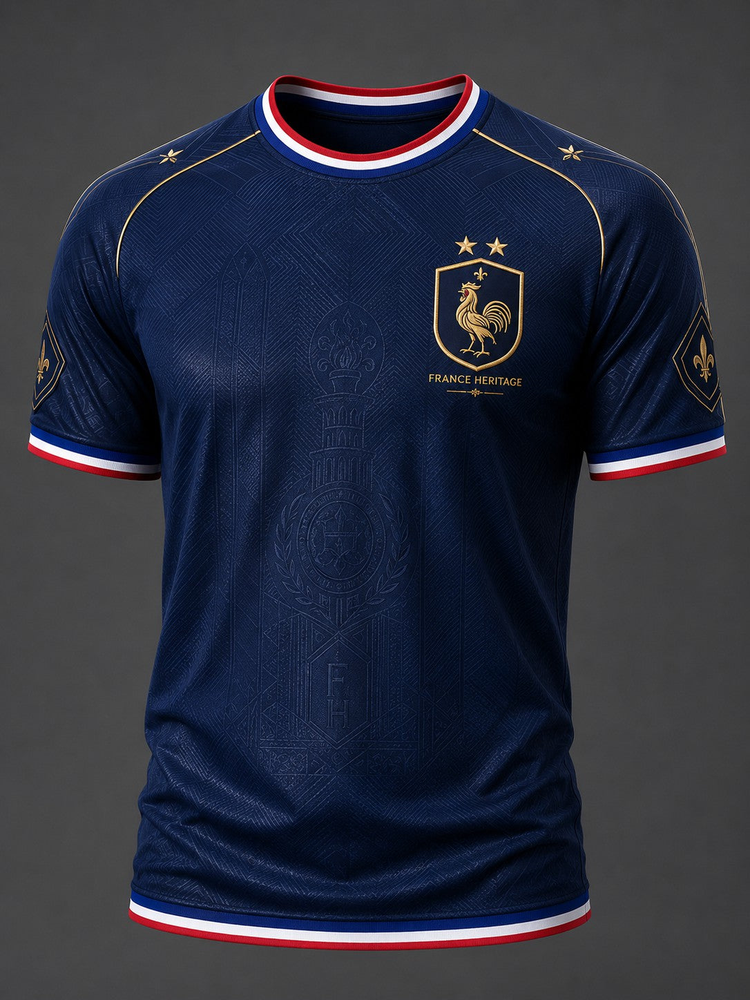 T-shirt homme imprimé France Football