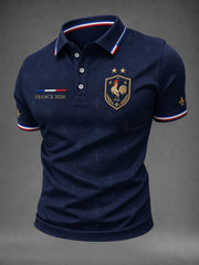 Chemise pour hommes imprimée France Football