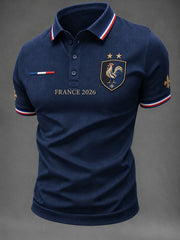 Chemise pour hommes imprimée France Football