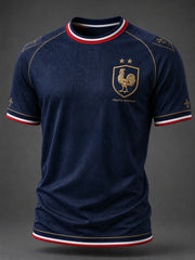 T-shirt homme imprimé France Football