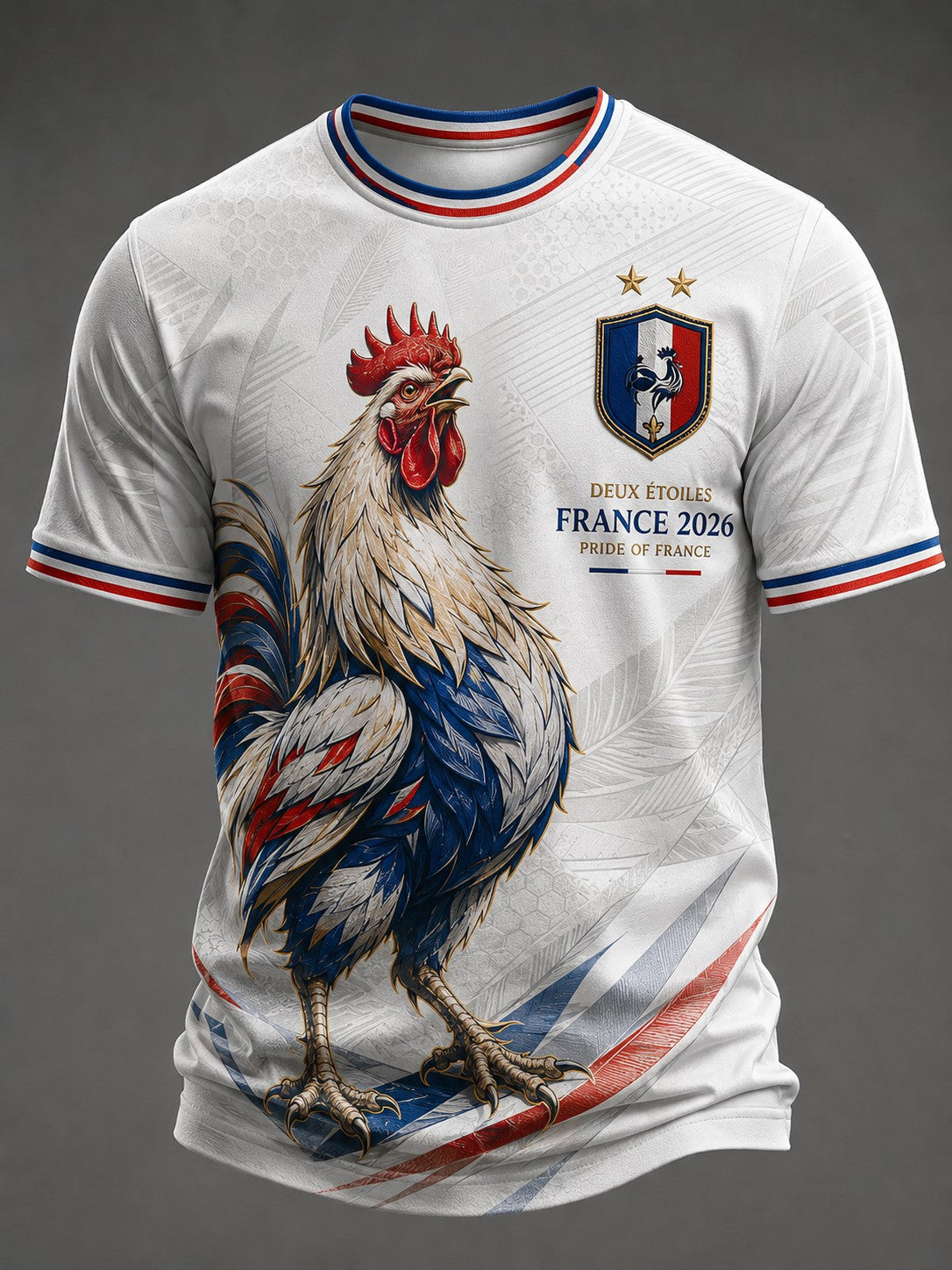 T-shirt homme imprimé France Football