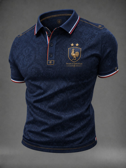 Chemise pour hommes imprimée France Football