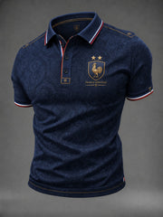Chemise pour hommes imprimée France Football