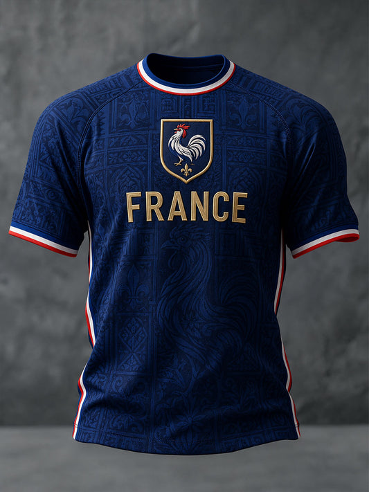 T-shirt manches courtes France Football pour homme