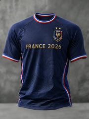 T-shirt homme imprimé France Football