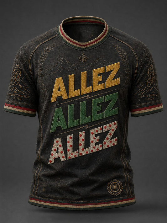 T-shirt manches courtes Allez pour homme