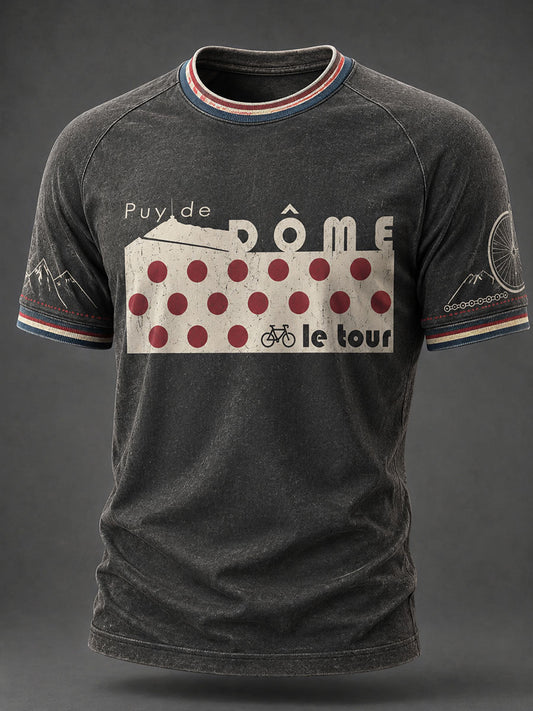 T-shirt manches courtes Le Tour pour homme