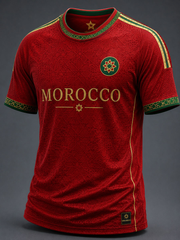 T-shirt manches courtes imprimé MAROC pour homme