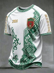 T-shirts de football marocain pour hommes