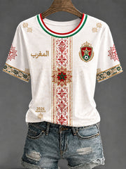 T-shirts de football du Maroc 2026 des femmes
