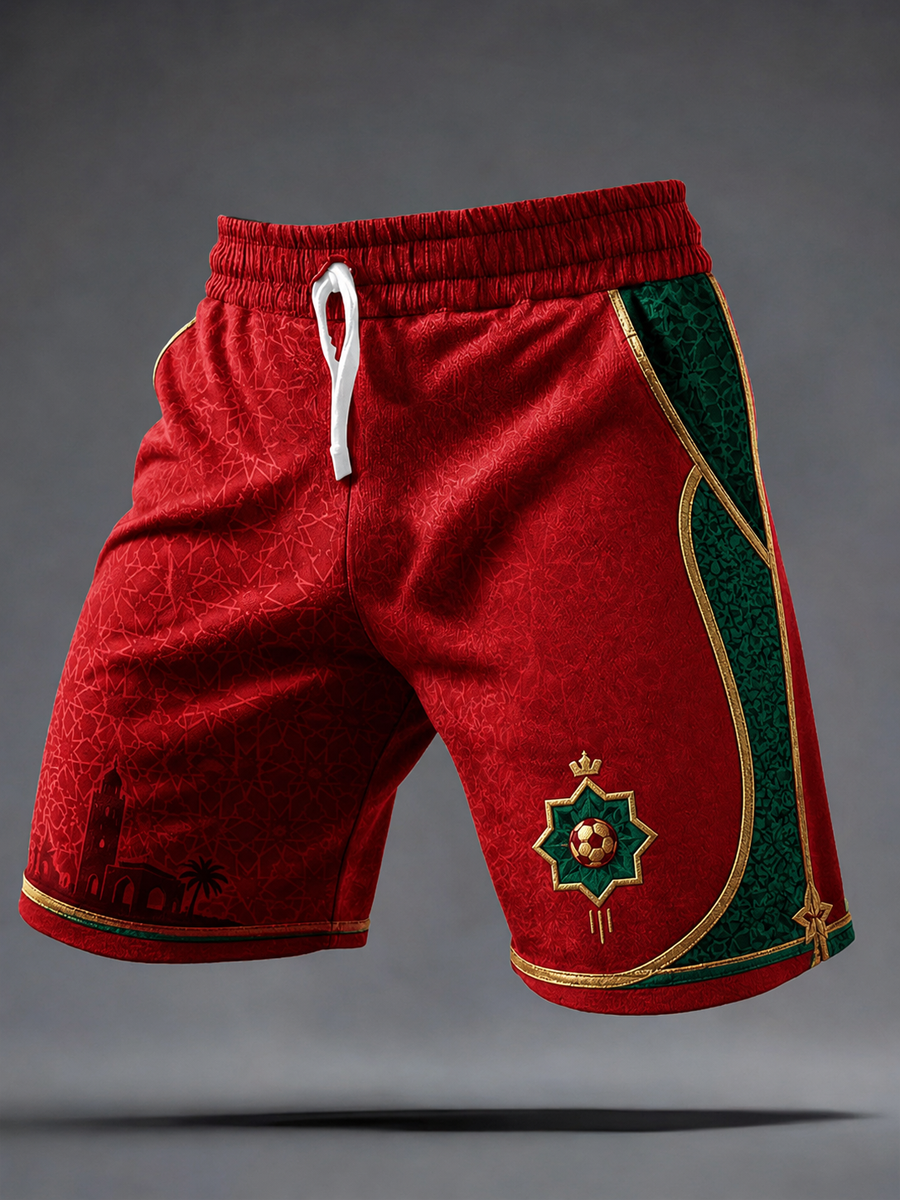 Hommes MAROC Short imprimé