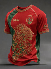 T-shirts de football pour hommes Maroc 2026