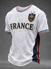 T-shirt homme imprimé France Football