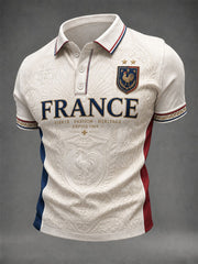 Chemise pour homme France Football imprimée