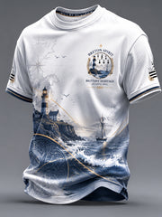 T-shirt pour homme imprimé celtique de Bretagne, France