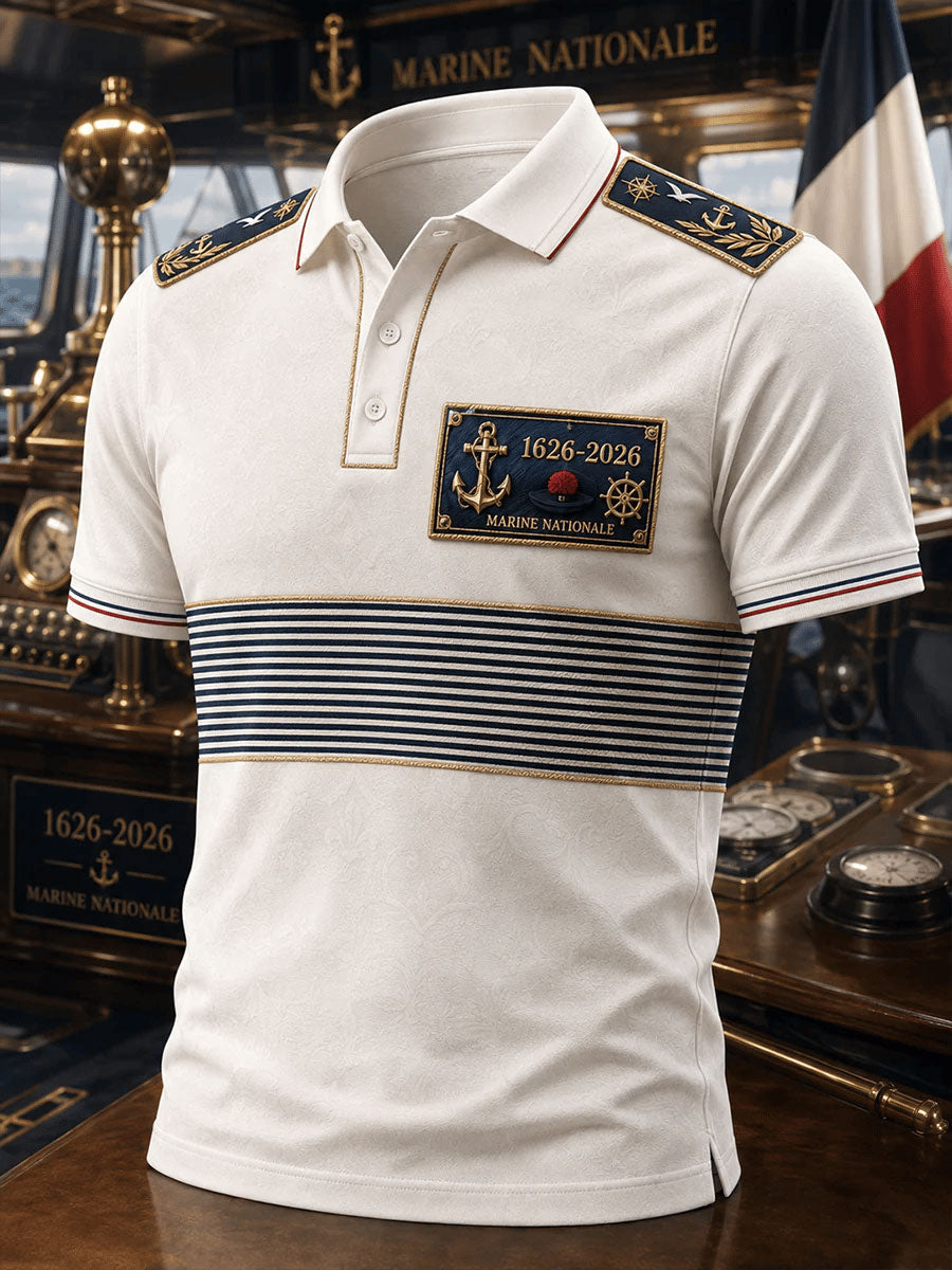 Chemise de la Marine nationale pour homme