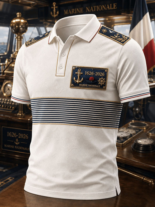 Chemise de la Marine nationale pour homme