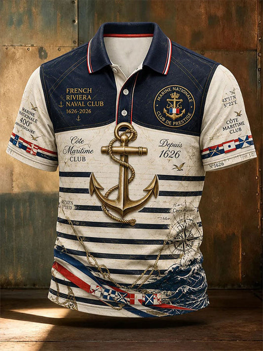 Chemise de la Marine nationale pour homme