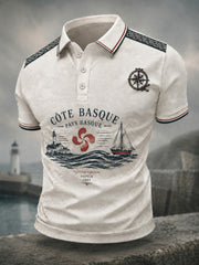 Chemise pour homme à imprimé du Pays basque