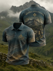 Chemise pour homme à imprimé du Pays basque