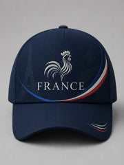 Chapeau unisexe imprimé France